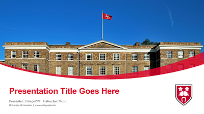 University of Leicester Course/Courseware Creation PPT Template